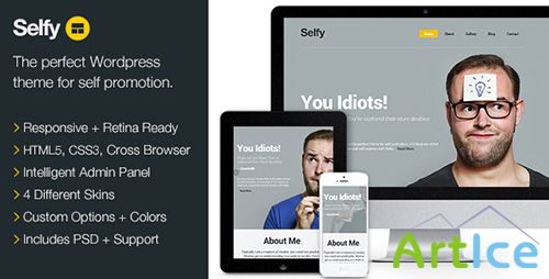 ThemeForest - Selfy v1.0 - Responsive & Retina Ready WordPress Theme