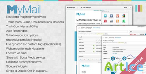 CodeCanyon - MyMail v1.5.3 - Email Newsletter Plugin for WordPress