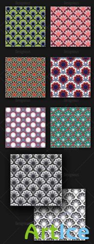 Seamless Patterns Vector Pack 164