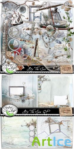 Scrap Set - By The Sea PNG and JPG Files