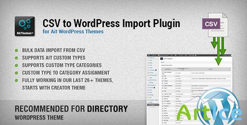CodeCanyon - CSV to WordPress Import Plugin v3.1.1