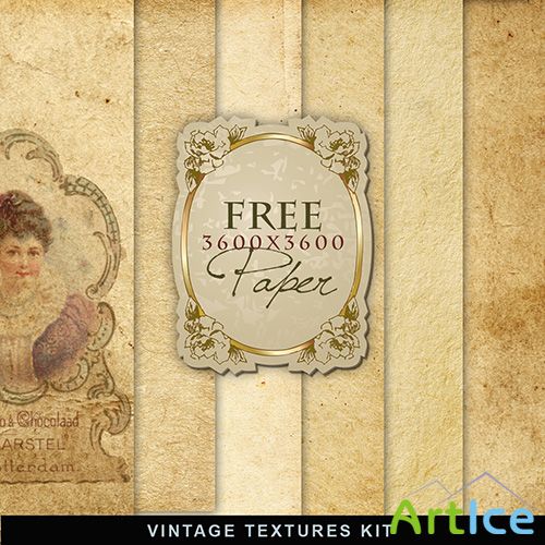 Textures - Old Vintage Backgrounds #146