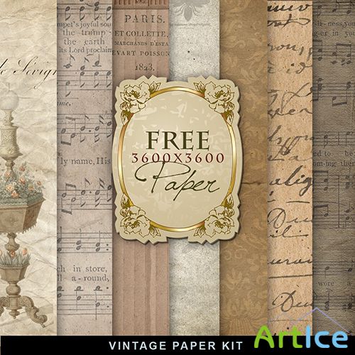 Textures - Old Vintage Backgrounds #148