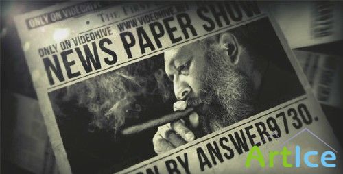 News Paper Show - Project for After Effects (Videohive)