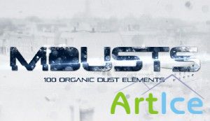 motionVFX - 100 Organic Dust Elements [HD MOV]