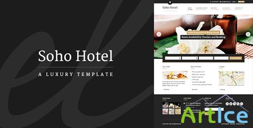 ThemeForest - Soho Hotel - Responsive HTML Template - RIP