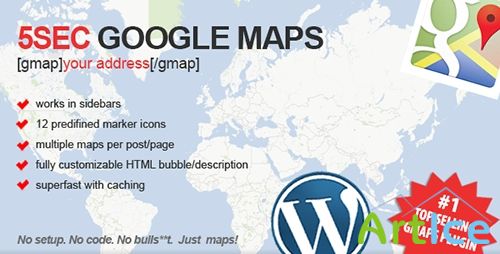 CodeCanyon - 5sec Google Maps v1.5