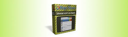 Universal AJAX Live Search v4.0.1