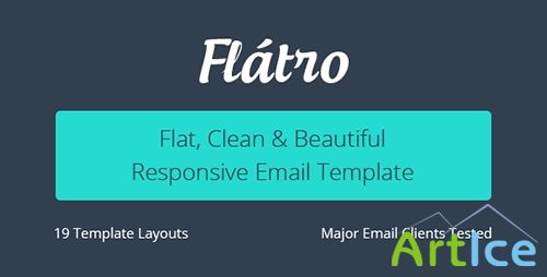 ThemeForest - Flatro - Responsive Email Newsletter Templates - RIP