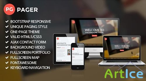 ThemeForest - Pager - Agency HTML5/CSS3 Theme - RIP