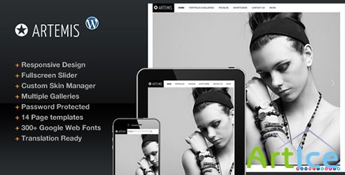 ThemeForest - Artemis v2.0 - Photography Gallery Portfolio Theme