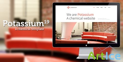 ThemeForest - Potassium : Responsive One Page Template - RIP