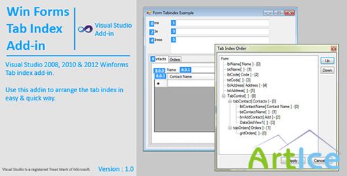 CodeCanyon - WinForms Tab Index AddIn