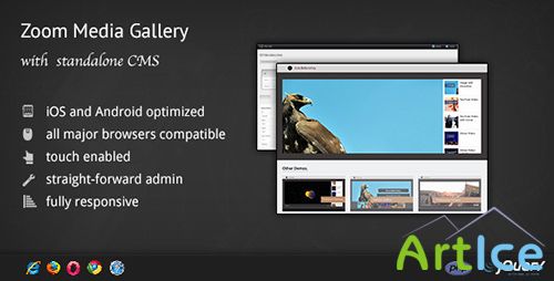 CodeCanyon - Zoom Media Gallery - with CMS - RIP