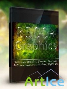  - Photoshop Graphics Bundle (AI,EPS,PSD,ASL)