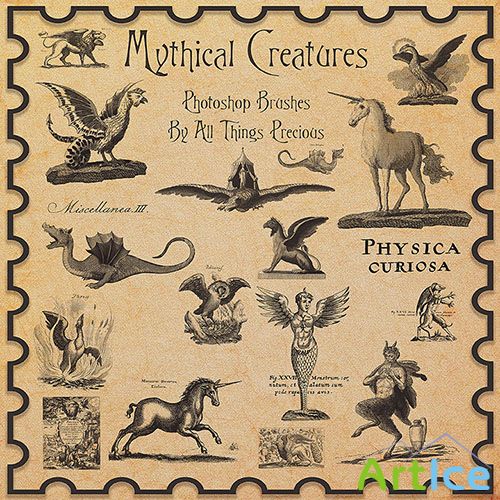 ABR Brushes - Mythical Creatures
