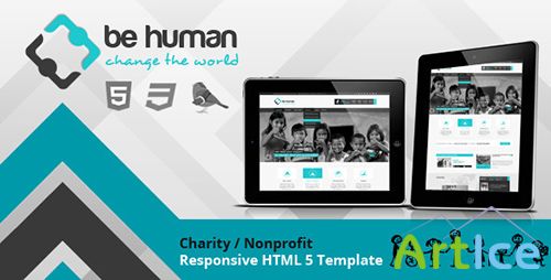 ThemeForest - Be Human v1.1.0 - Charity Crowdfunding & Store Theme - FULL