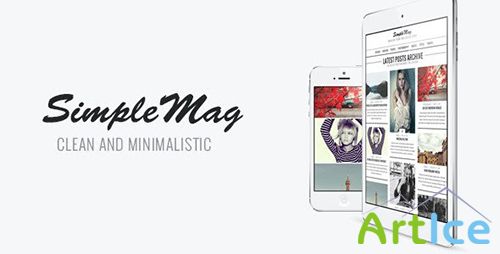 ThemeForest - SimpleMag v2.1.1 - Magazine theme for creative stuff