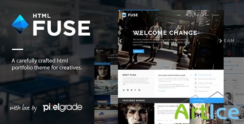 ThemeForest - Fuse - Portfolio and Creative Agency Template - RIP