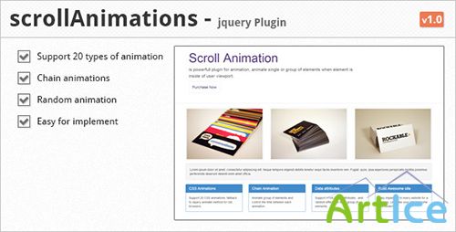 CodeCanyon - Scroll Animations jQuery Plugin - RIP