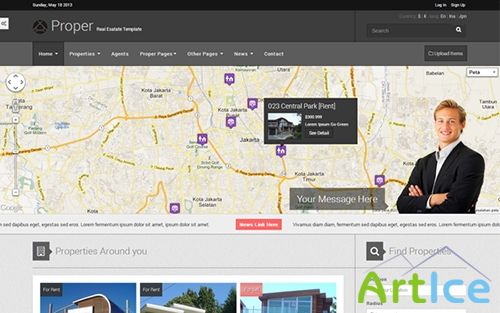 WrapBootstrap - Proper - Responsive Real Estate Template
