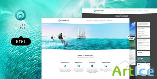 ThemeForest - OceanPlaza - HTML layout - RIP