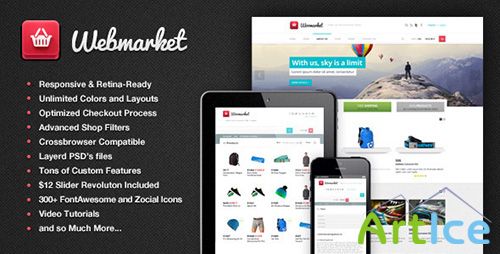 ThemeForest - Webmarket - HTML Template for Online Shop - RIP