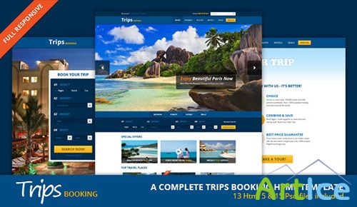 ThemeForest - Trips Booking - HTML5 Template - RIP