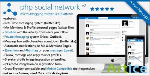 CodeCanyon - PHP Social Network Platform v2.8