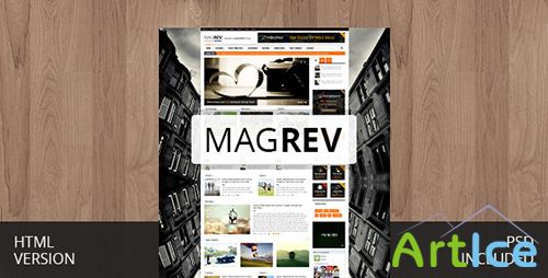 ThemeForest - Magrev Magazine & News WordPress Theme - RIP