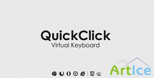 CodeCanyon - QuickClick - Virtual Keyboard - RIP