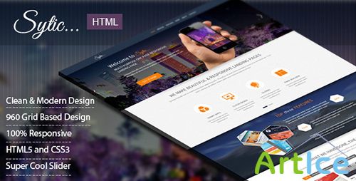ThemeForest - Sytic - One-Page Responsive Multipurpose Template - RIP