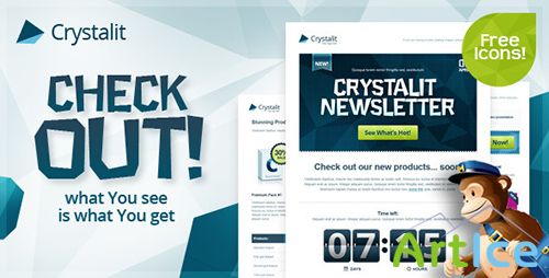 ThemeForest - Crystalit Newsletter - What U See Is What U Get - FULL