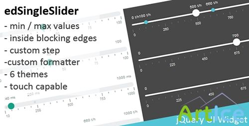 CodeCanyon - edValueSlider - jQuery value slider widget - RIP