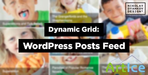 CodeCanyon - Dynamic Grid: WordPress Posts Feed Slider v1.1.1