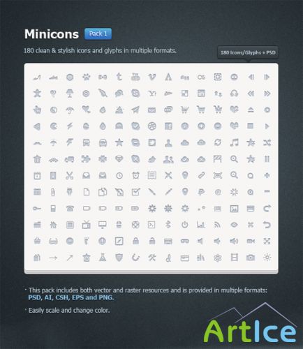 Mini Icons Pack 1