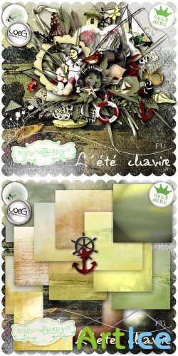 Scrap Set - Lete Chavire PNG and JPG Files
