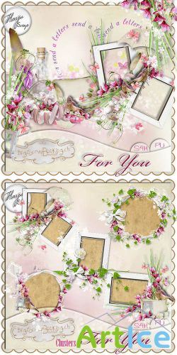 Scrap Kit - For You PNG and JPG Files