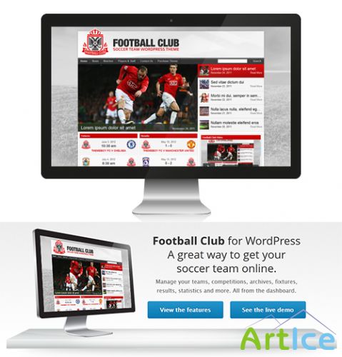 ThemeBoy - Football Club v2.0.8 - Theme For WordPress