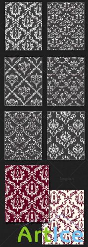 Seamless Patterns Vector Pack 124