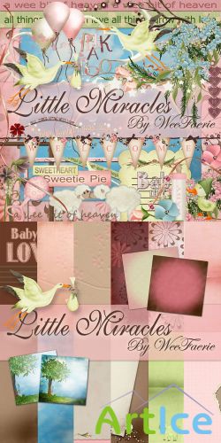 Scrap Set - Little Miracles PNG and JPG Files