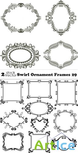 Swirl Ornament Frames 29