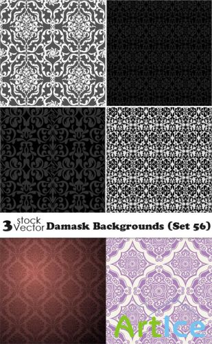 Damask Backgrounds (Set 56)