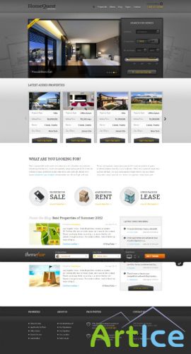ThemeFuse - HomeQuest v1.1.10 - Real Estate WordPress Theme