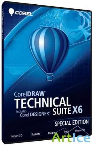 CorelDRAW Technical Suite X6 16.4.0.1280 SP4 Special Edition (2013/ENG/RUS)