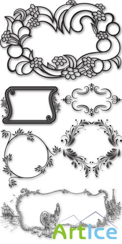 Graphic Frame PNG Files