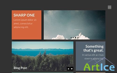 WrapBootstrap - Sharp One ~ Responsive One Page Template