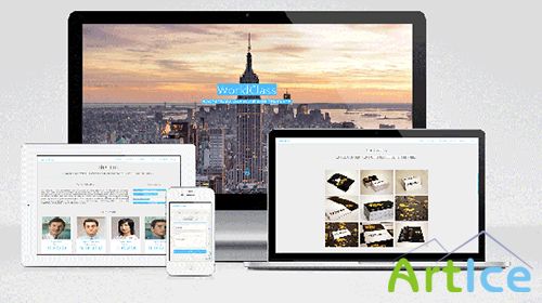 Mojo-Theme - WorldClass - Responsive Bootstrap3 One Page Template - RIP