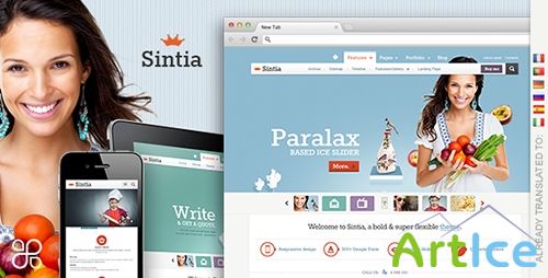 ThemeForest - Sintia v4.0 - Responsive for Business Portfolio