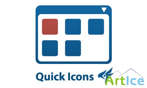 Quick Icons PRO v1.1.4 for joomla 2.5-3.0